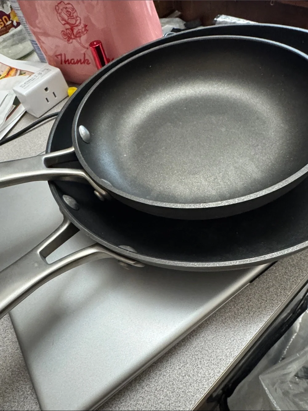 Calphalon Classic Stainless Steel Frying Pan - Silver